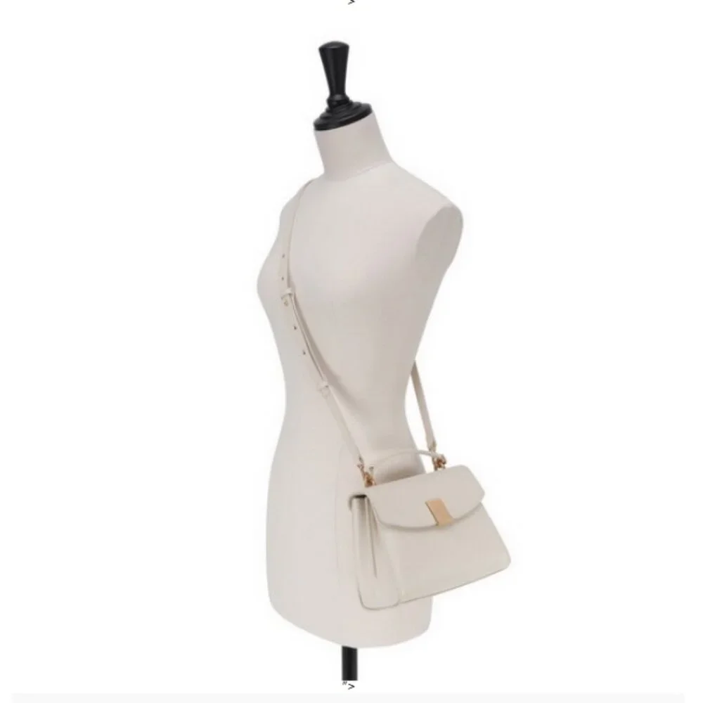 COURONNE Korean Kalmia Cream Tote Bag